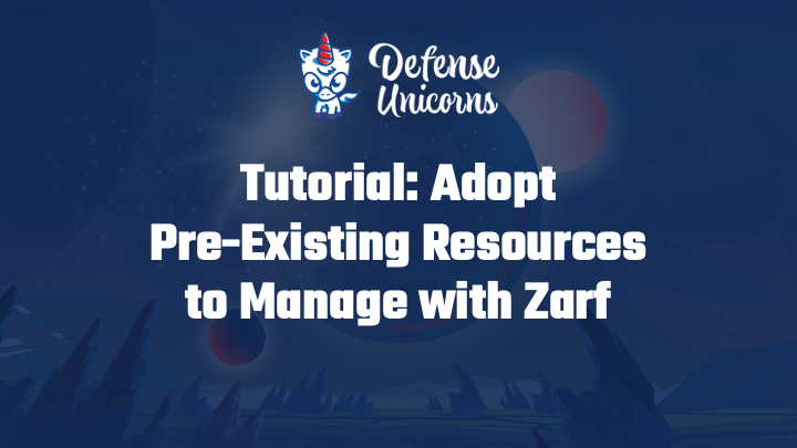 Tutorial: Adopt Pre-Existing Resources to Manage with Jackal