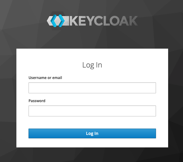 Keycloak login